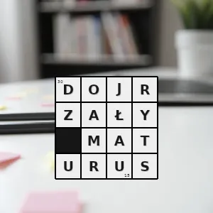 Hasło krzyżówkowe matura z łacińskiego - dojrzały maturus – rozwiązanie, synonimy, podpowiedzi i definicje krzyżówkowe